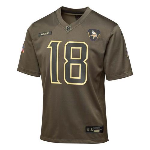 Nike Kids' Minnesota Vikings Justin Jefferson #18 2025 Salute To
