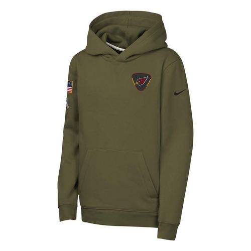Nike Kids' Arizona Cardinals 2025 Salute To Service Club Hoodie - Primary Image