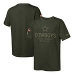Nike Kids' Dallas Cowboys 2025 Salute To Service T-Shirt - Thumbnail 3 of 3