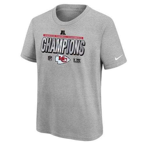 Nike Kids' Kansas City Chiefs AFC Conference Champions Trophy T-Shirt - Primary Image