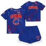 Genuine Stuff Toddler Chicago Cubs Pinch Hit Short & T-Shirt Set - Thumbnail 1 of 4