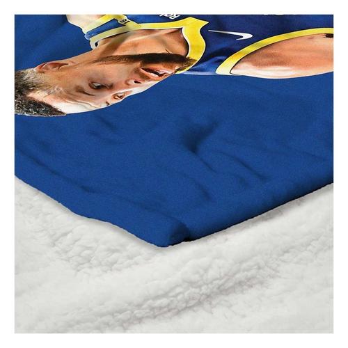 TheNorthwest Golden State Warriors Steph Curry Silk Touch Sherpa Throw Blanket - Primary Image