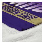 TheNorthwest James Madison Dukes Silk Touch Sherpa Throw Blanket - Thumbnail 3 of 3
