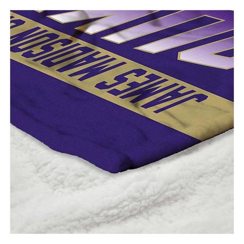 TheNorthwest James Madison Dukes Silk Touch Sherpa Throw Blanket - Primary Image