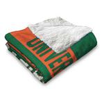 TheNorthwest Miami Hurricanes Silk Touch Sherpa Throw Blanket - Thumbnail 2 of 3