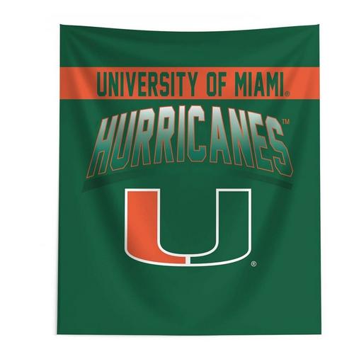 TheNorthwest Miami Hurricanes Bevel Printed Wall Hanging - Primary Image