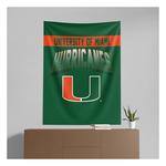 TheNorthwest Miami Hurricanes Bevel Printed Wall Hanging - Thumbnail 3 of 3