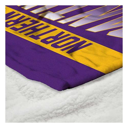 TheNorthwest Northern Iowa Panthers Silk Touch Sherpa Throw Blanket - Primary Image