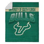 TheNorthwest South Florida Bulls Silk Touch Sherpa Throw Blanket - Thumbnail 1 of 3