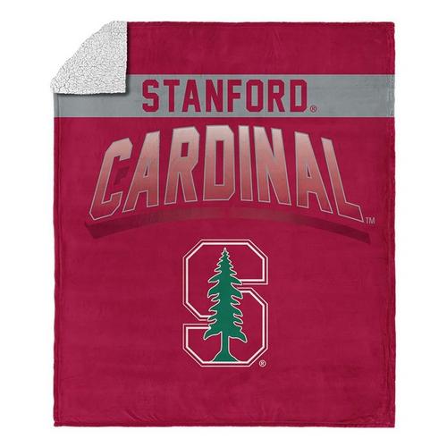 TheNorthwest Stanford Cardinal Silk Touch Sherpa Throw Blanket - Primary Image