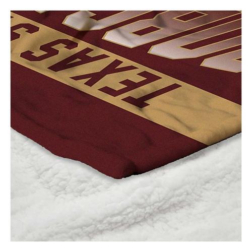 TheNorthwest Texas State Bobcats Silk Touch Sherpa Throw Blanket - Primary Image