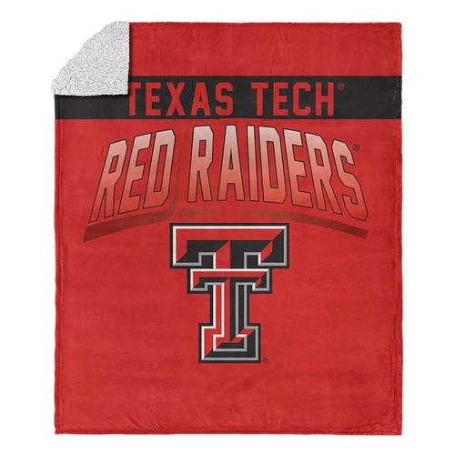 TheNorthwest Texas Tech Red Raiders Silk Touch Sherpa Throw Blanket - Primary Image
