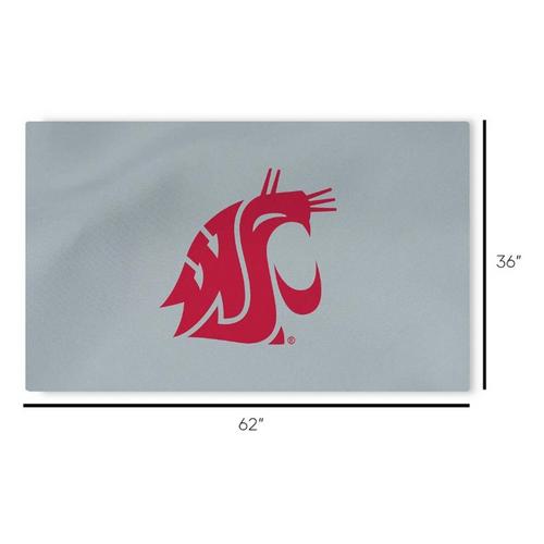 TheNorthwest Washington State Cougars Logo Washable Rug - Primary Image