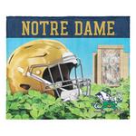 TheNorthwest Notre Dame Fighting Irish Clover Silk Touch Throw Blanket - Thumbnail 1 of 4