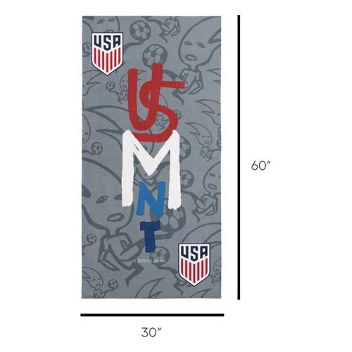 TheNorthwest USA Soccer Head Beach Towel - Primary Image