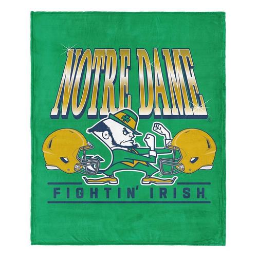 TheNorthwest Notre Dame Fighting Irish Football Silk Touch Throw Blanket - Primary Image