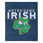 TheNorthwest Notre Dame Fighting Irish Territory Silk Touch Throw Blanket - Thumbnail 1 of 4