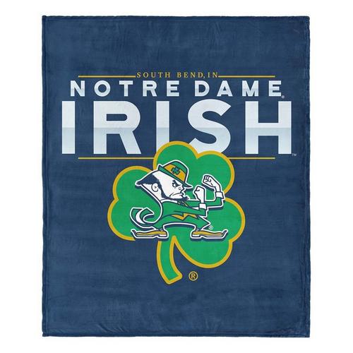TheNorthwest Notre Dame Fighting Irish Territory Silk Touch Throw Blanket - Primary Image