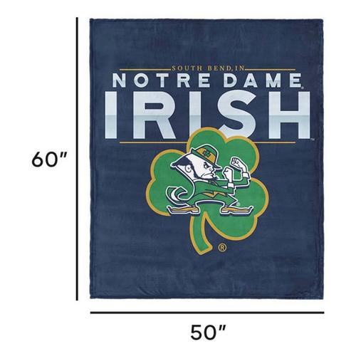 TheNorthwest Notre Dame Fighting Irish Territory Silk Touch Throw Blanket - Primary Image