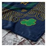 TheNorthwest Notre Dame Fighting Irish Heritage Silk Touch Throw Blanket - Thumbnail 3 of 4