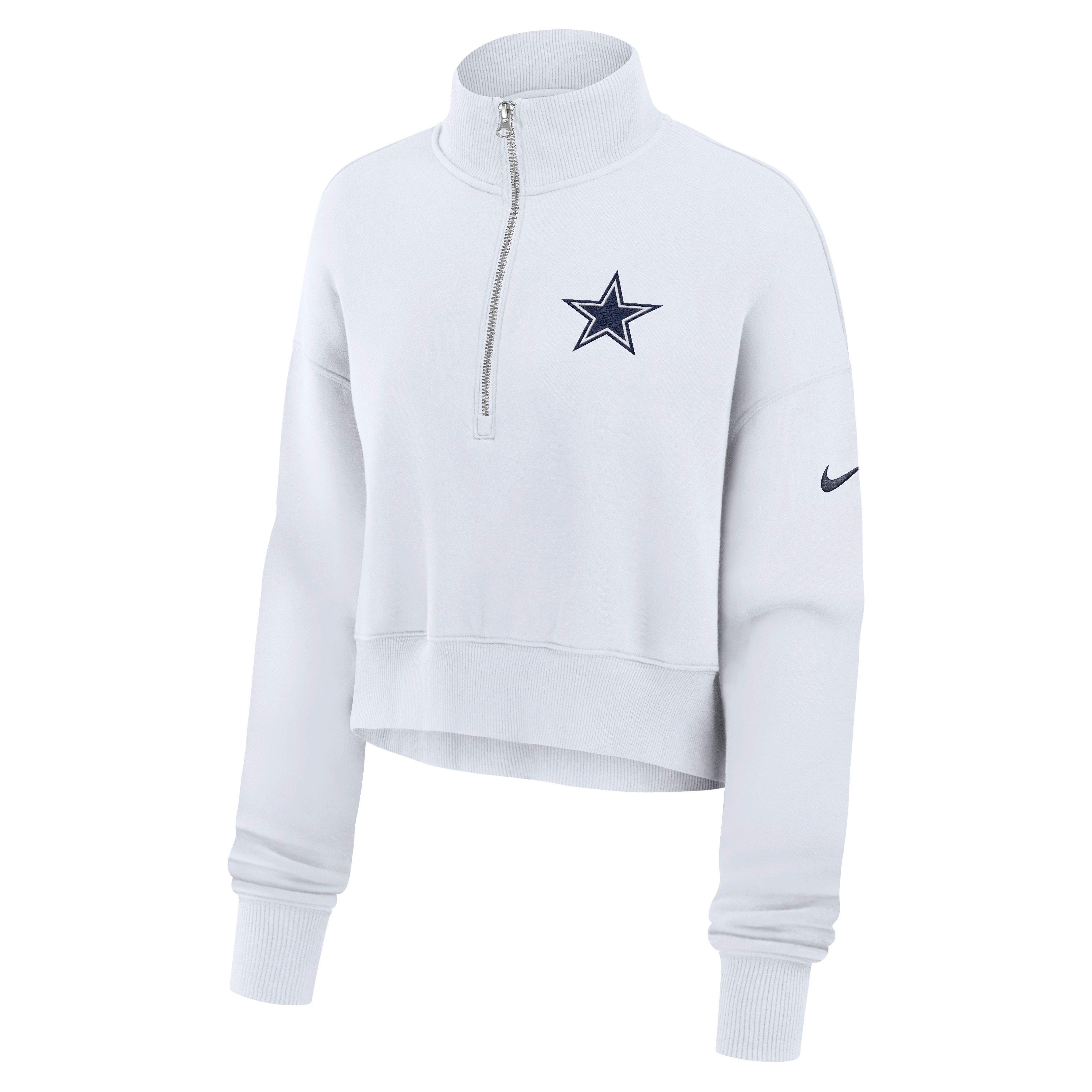 Nike Women's Dallas Cowboys Phoenix Long Sleeve 1/2 Zip | SCHEELS.com