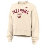 Nike Women's Oklahoma Sooners Vault Crew - Thumbnail 1 of 2
