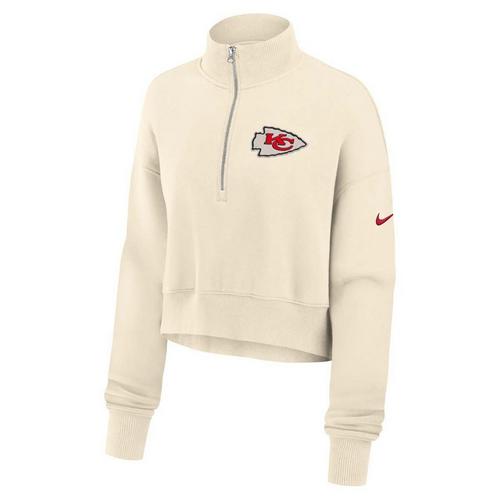 Nike Women's Kansas City Chiefs Phoenix Legacy 1/4 Zip - Primary Image