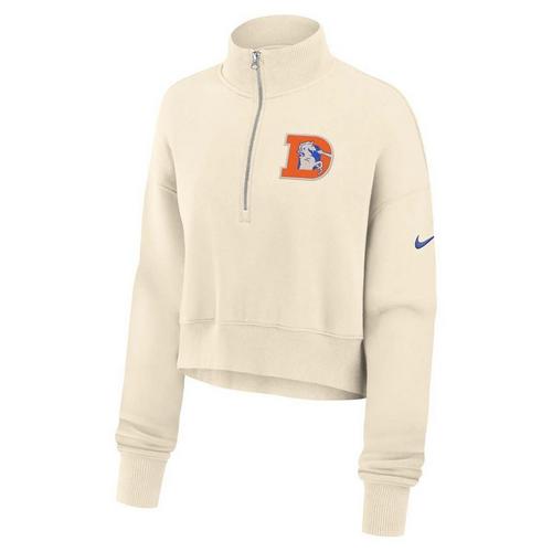 Nike Women's Denver Broncos Phoenix Legacy 1/4 Zip - Primary Image