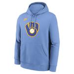 Nike Milwaukee Brewers Cooperstown Collection Club Hoodie - Thumbnail 1 of 3