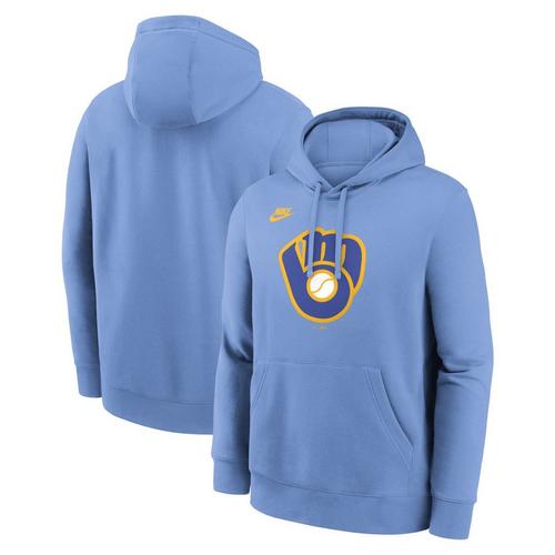 Nike Milwaukee Brewers Cooperstown Collection Club Hoodie - Primary Image