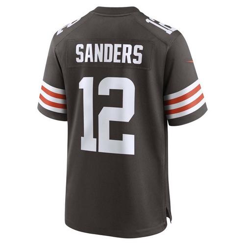 Nike Cleveland Browns Shedeur Sanders #12 Game Jersey - Primary Image