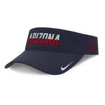 Nike Arizona Wildcats Ace Visor - Thumbnail 1 of 4