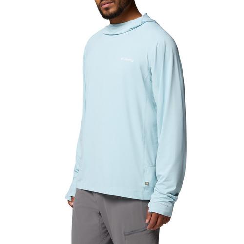 Men's Columbia Shoaltech Long Sleeve Hooded T-Shirt - Primary Image