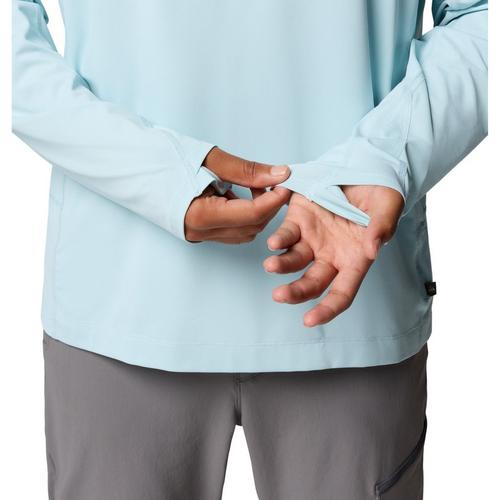 Men's Columbia Shoaltech Long Sleeve Hooded T-Shirt - Primary Image