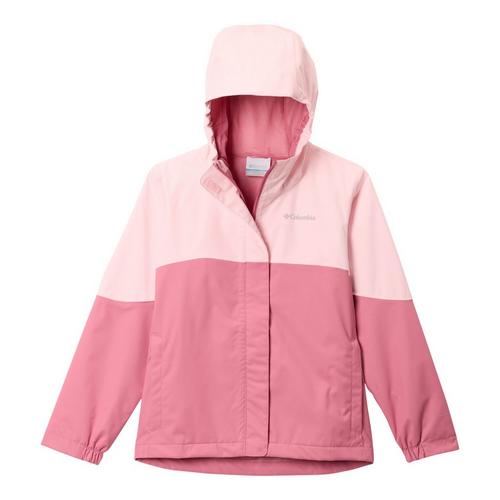 Girls' Columbia Hikebound II Hooded Rain Jacket - Primary Image