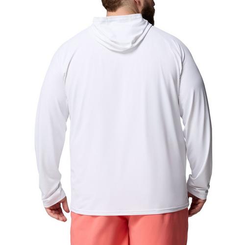 Men's Columbia PFG Solar Stream II Long Sleeve Hooded T-Shirt - Primary Image