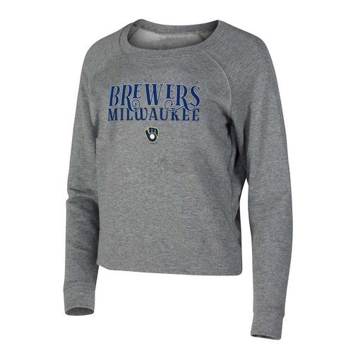 Concepts Sport Women's Milwaukee Brewers Mainstream Crew - Primary Image