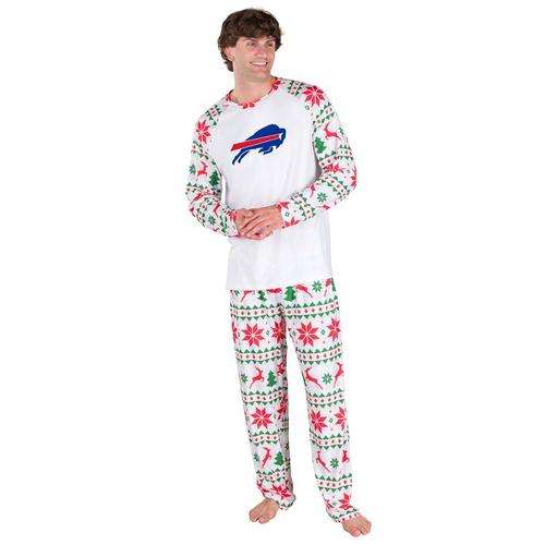 Concepts Sport Buffalo Bills Tidings Knit Top & Pant Pajama Set - Primary Image