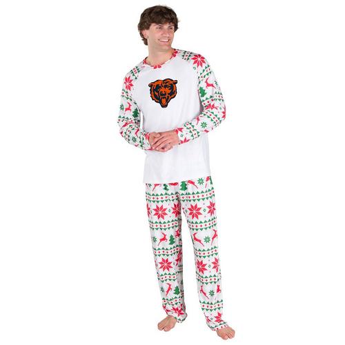 Concepts Sport Chicago Bears Tidings Knit Top & Pant Pajama Set - Primary Image