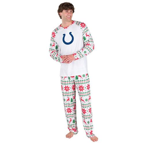 Concepts Sport Indianapolis Colts Tidings Knit Top & Pant Pajama Set - Primary Image