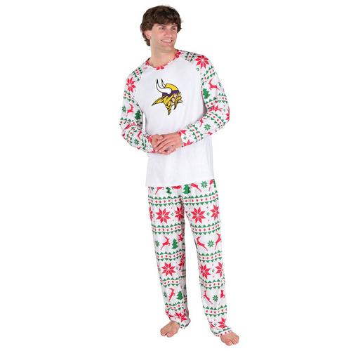 Concepts Sport Minnesota Vikings Tidings Knit Top & Pant Pajama Set - Primary Image