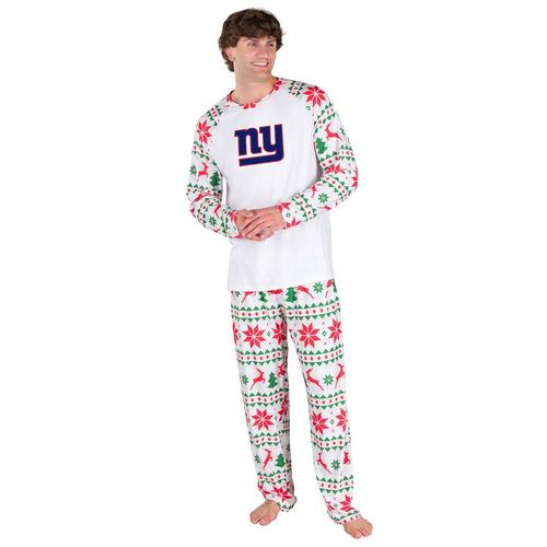 Concepts Sport New York Giants Tidings Knit Top & Pant Pajama Set - Primary Image