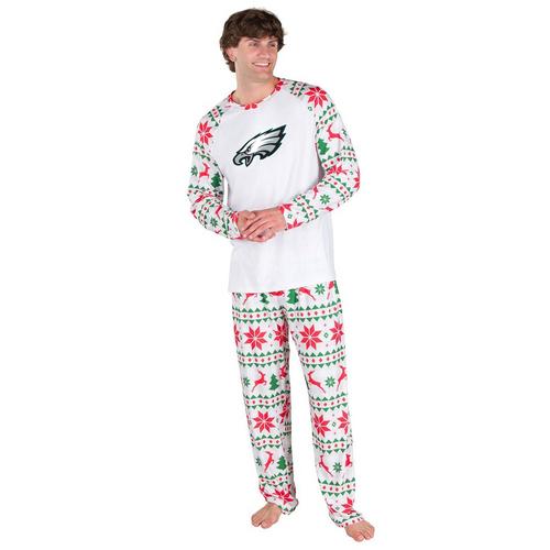 Concepts Sport Philadelphia Eagles Tidings Knit Top & Pant Pajama Set - Primary Image