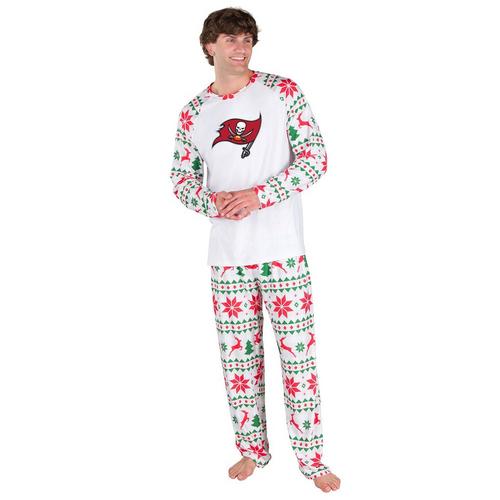 Concepts Sport Tampa Bay Buccaneers Tidings Knit Top & Pant Pajama Set - Primary Image