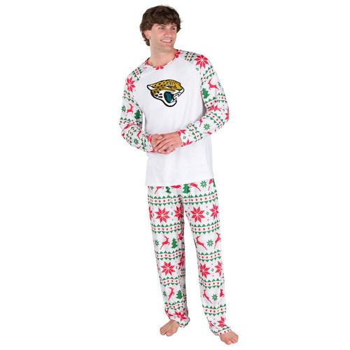 Concepts Sport Jacksonville Jaguars Tidings Knit Top & Pant Pajama Set - Primary Image
