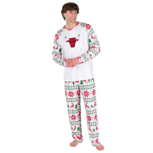 Concepts Sport Chicago Bulls Tidings Knit Top & Pant Pajama Set - Primary Image