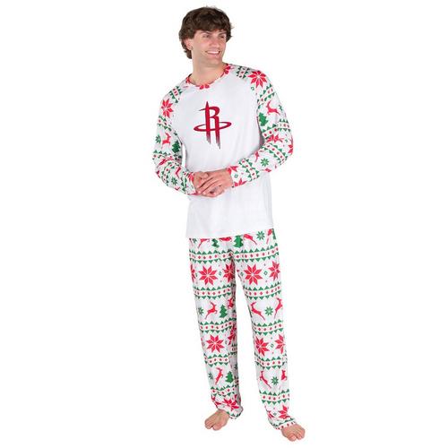 Concepts Sport Houston Rockets Tidings Knit Top & Pant Pajama Set - Primary Image