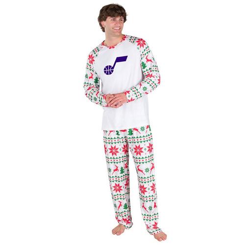 Concepts Sport Utah Jazz Tidings Knit Top & Pant Pajama Set - Primary Image