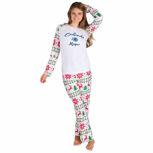 Concepts Sport Women's Orlando Magic Tidings Knit Top & Pant Pajama Set - Primary Image
