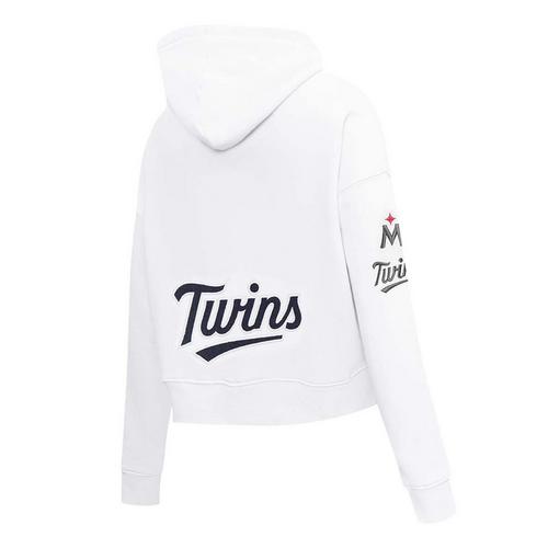 Pro Standard Women's Minnesota Twins Classic Fleece Cropped Hoodie - Primary Image